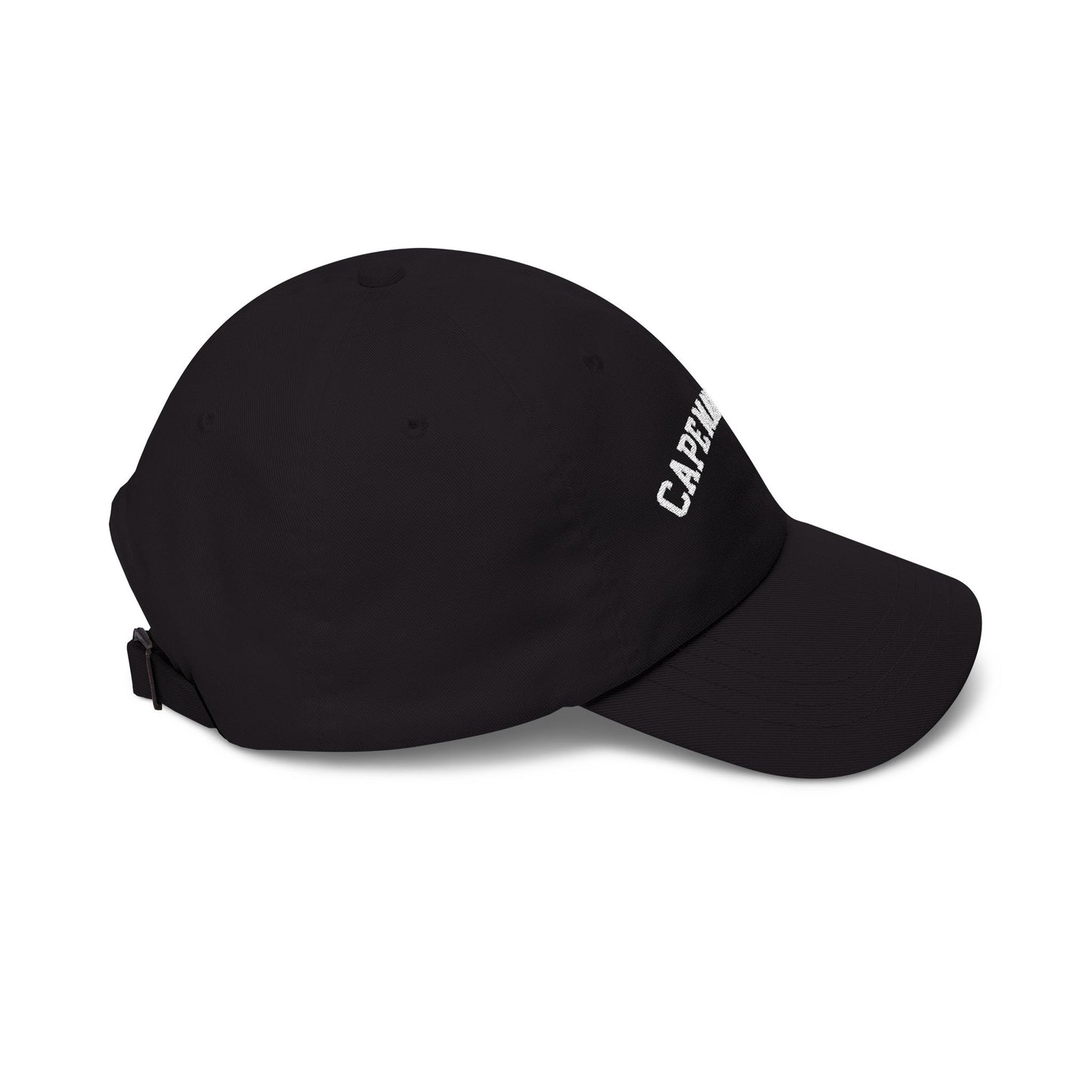 Cape May Beach - Embroidered Classic Baseball Hat - Black