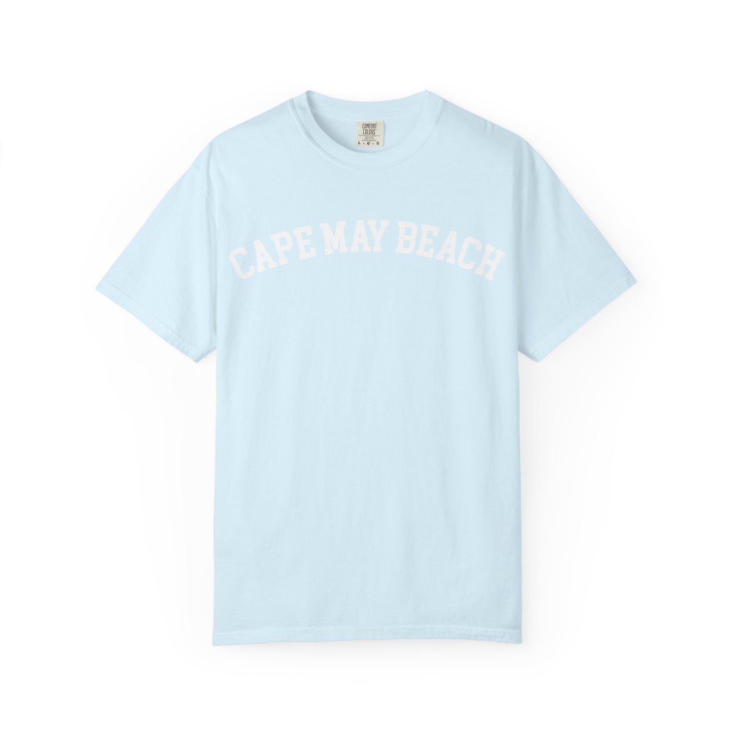 Cape May Beach Comfort Colors T-Shirt - Chambray