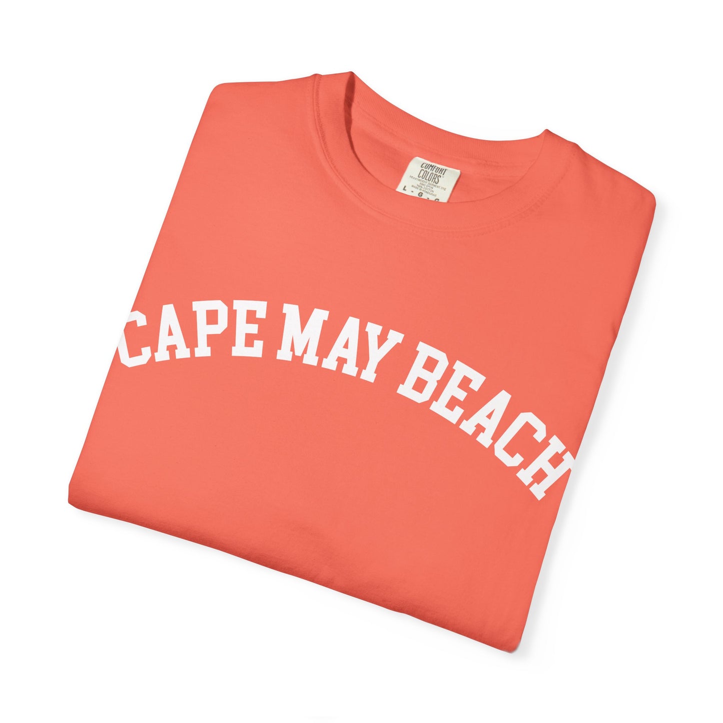 Cape May Beach - Comfort Colors T-Shirt