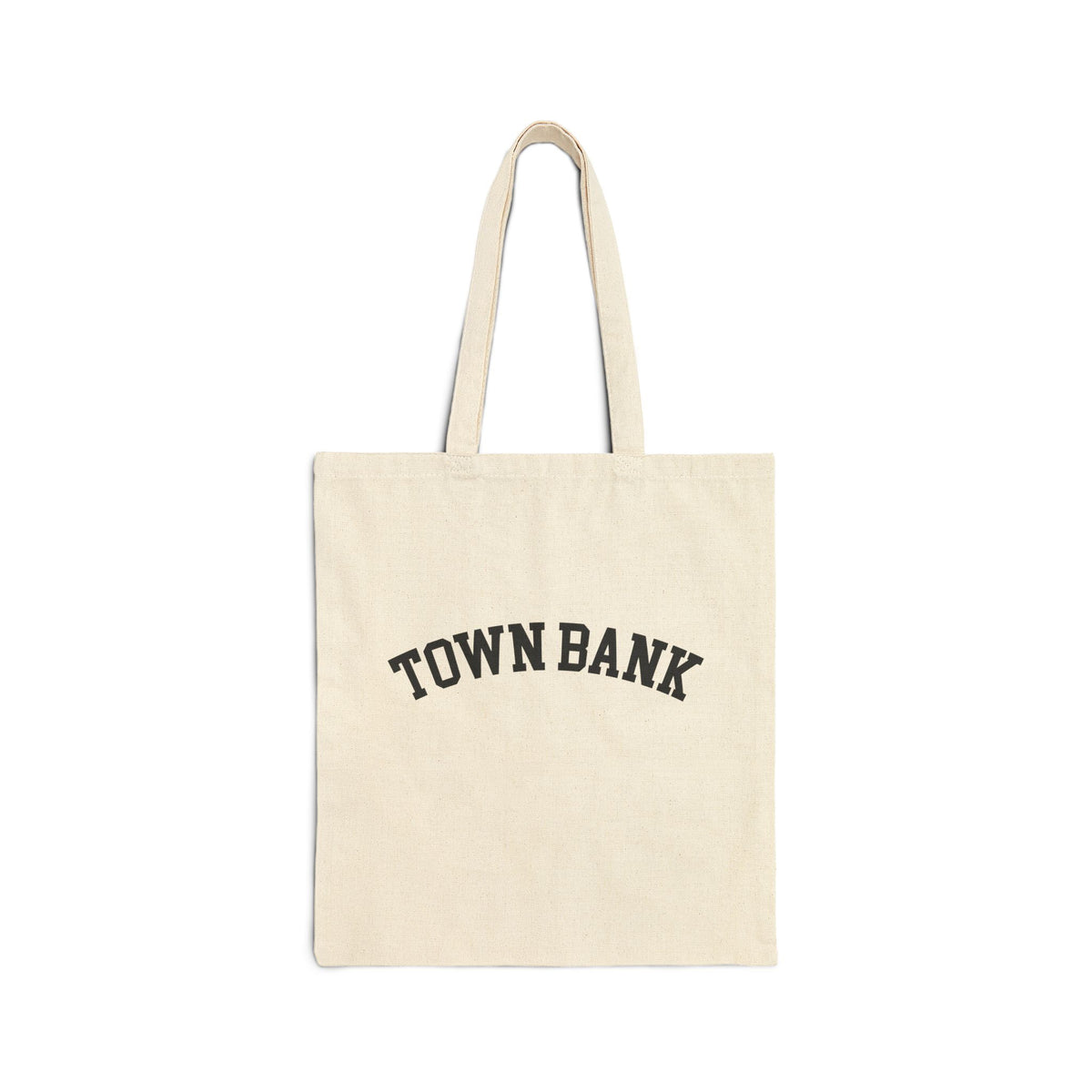 Town Bank Canvas Tote Bag - Natural