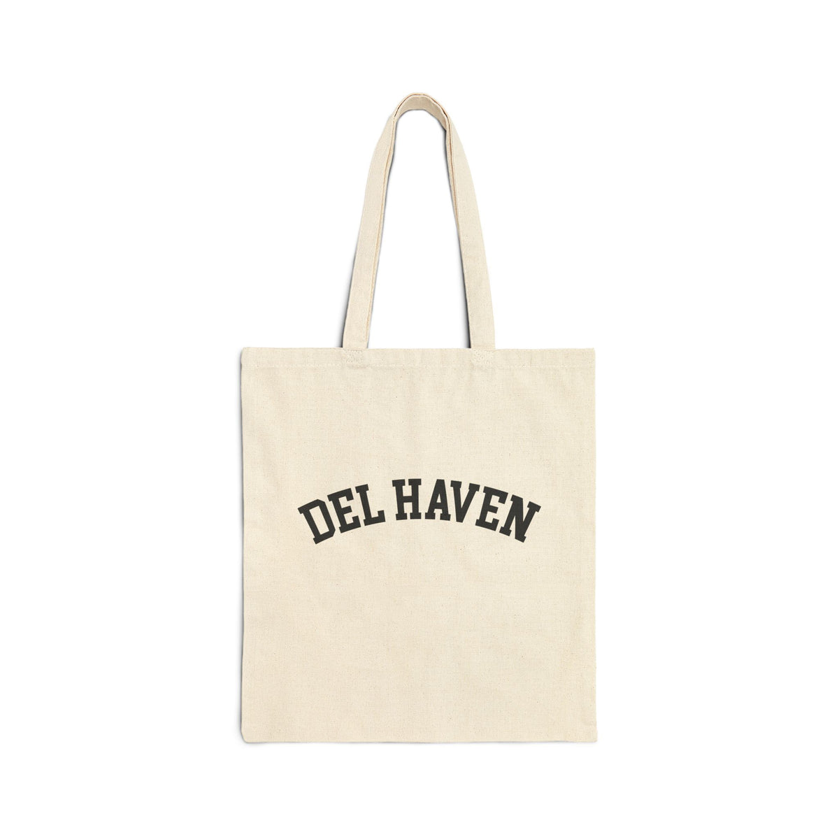 Del Haven Canvas Tote Bag - Natural