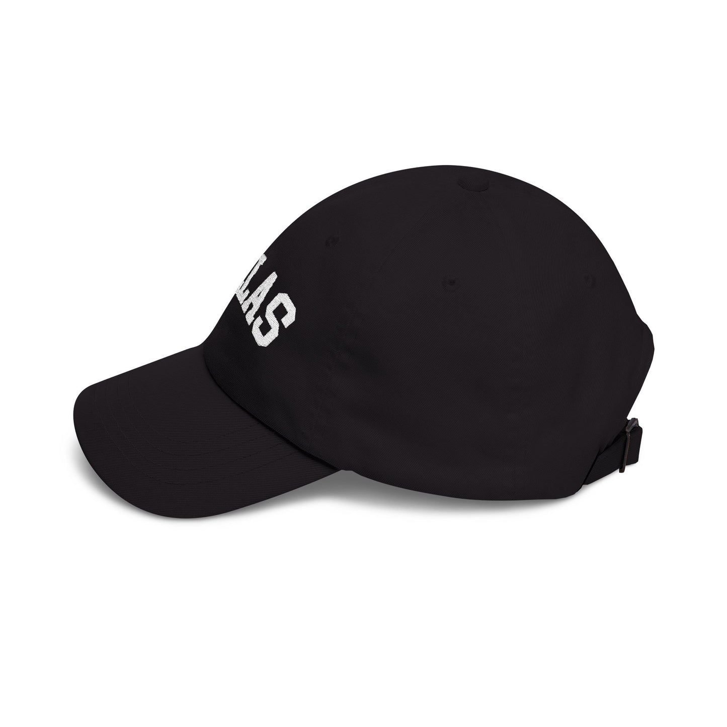 Villas Embroidered Classic Baseball Hat - Black