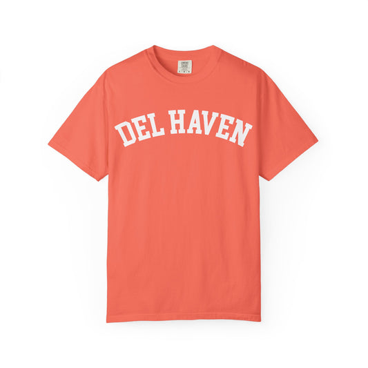 Del Haven Comfort Colors T-Shirt - Bright Salmon