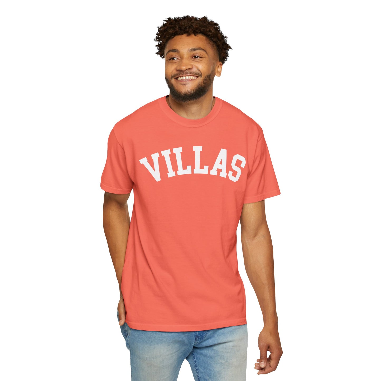 Villas Comfort Colors T-Shirt - Bright Salmon
