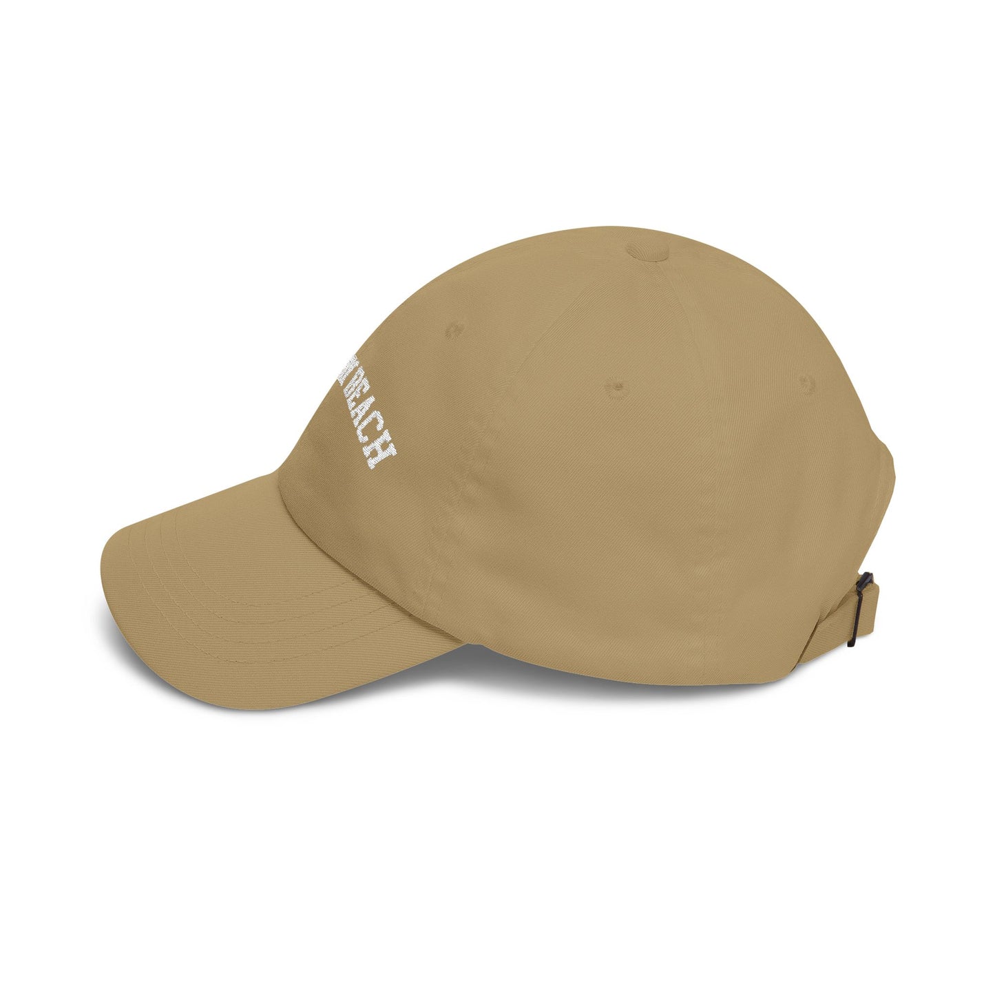 Cape May Beach - Embroidered Classic Baseball Hat - Black