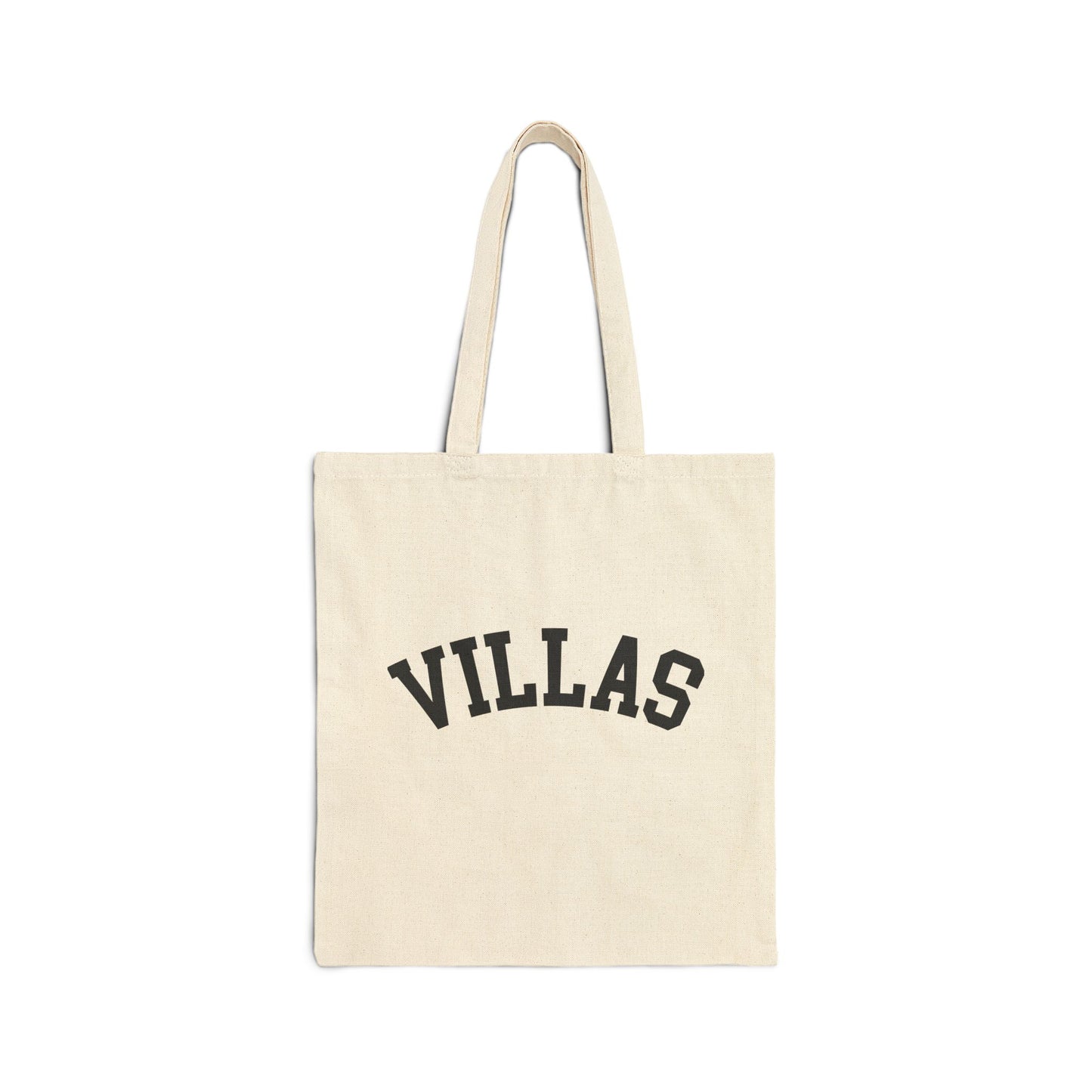 Villas Canvas Tote Bag - Natural