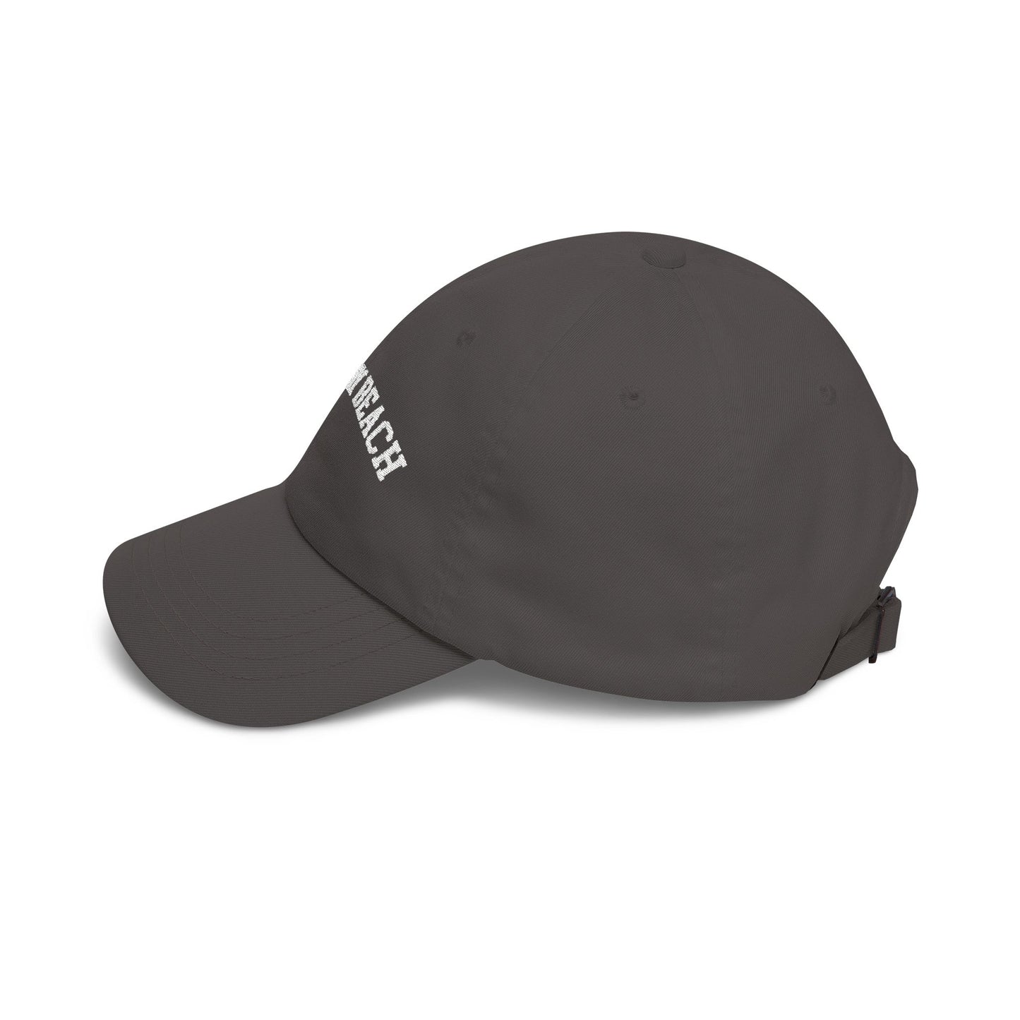 Cape May Beach - Embroidered Classic Baseball Hat - Black