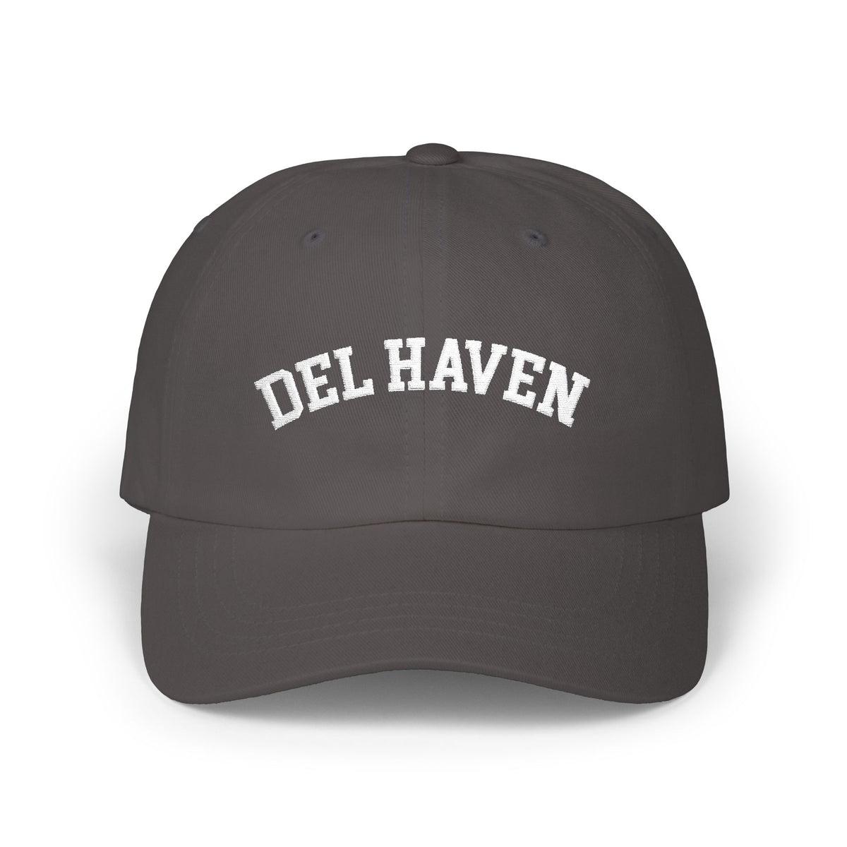 Del Haven - Embroidered Classic Baseball Hat - Black
