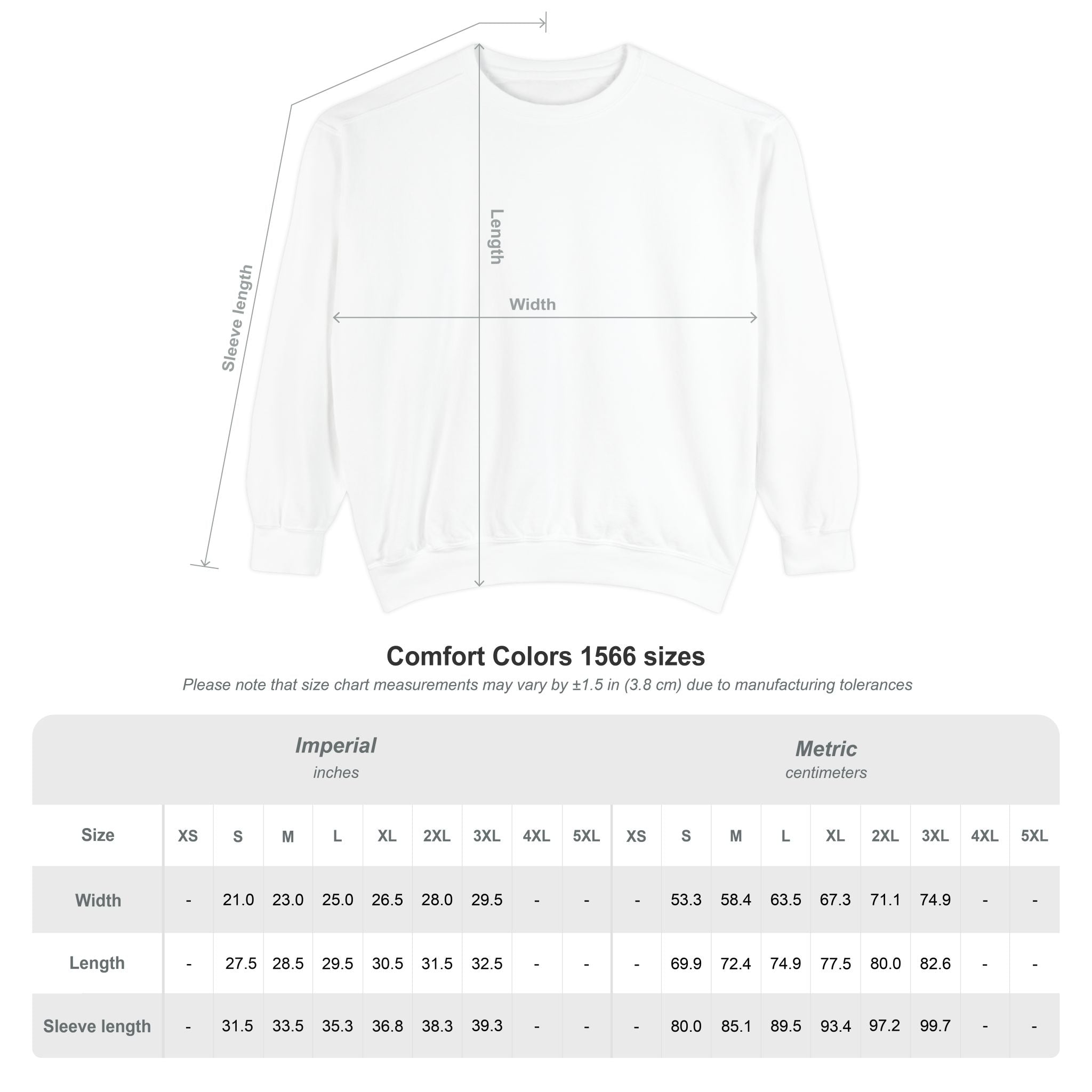 Villas Comfort Colors Crewneck - Butter