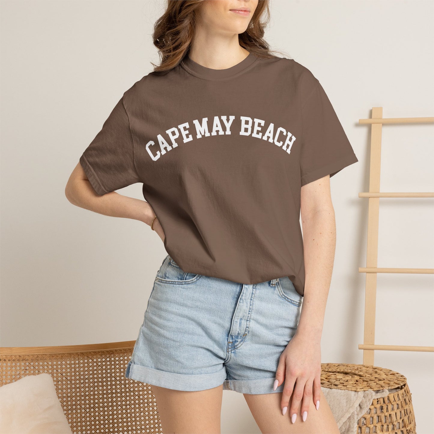 Cape May Beach - Comfort Colors T-Shirt