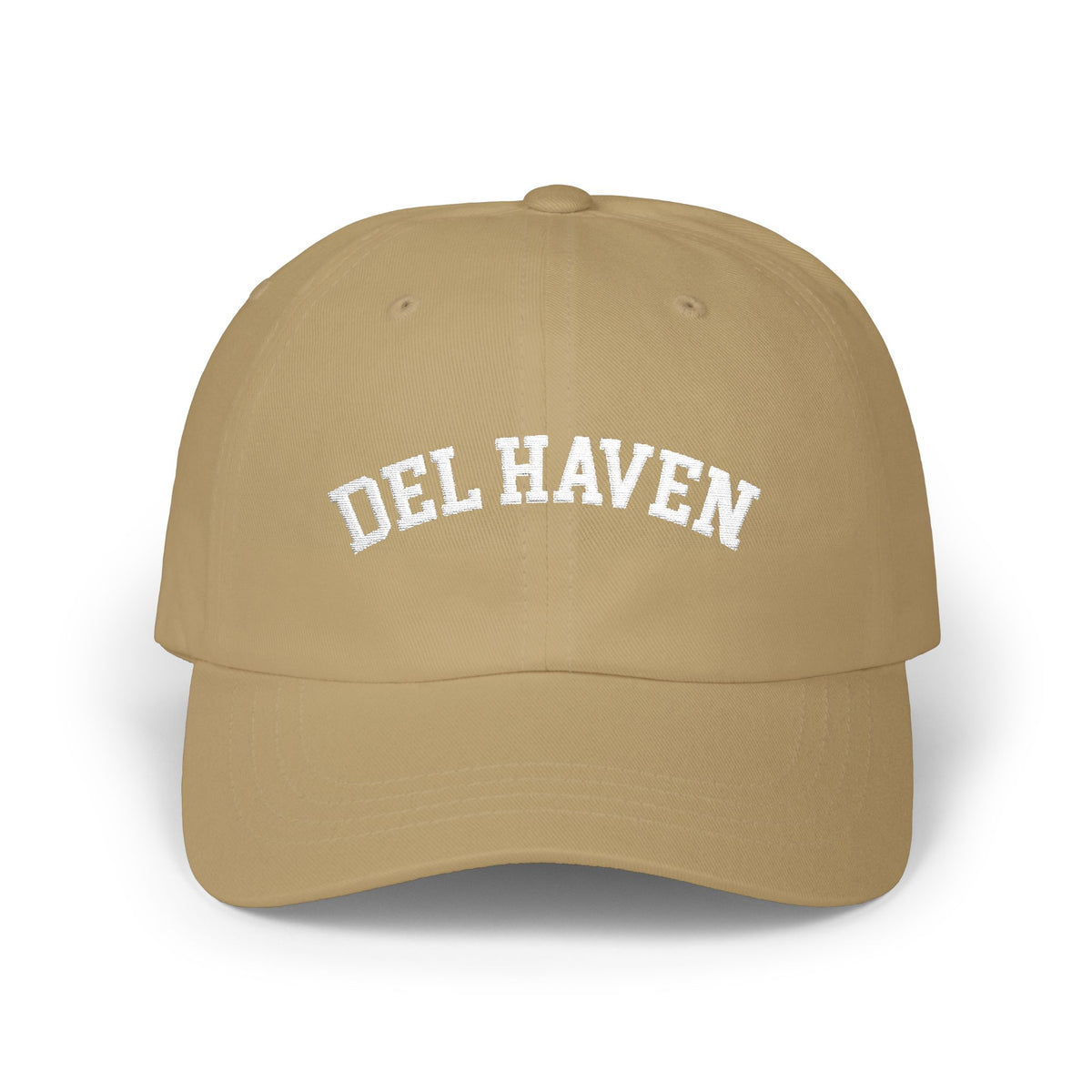 Del Haven - Embroidered Classic Baseball Hat - Black