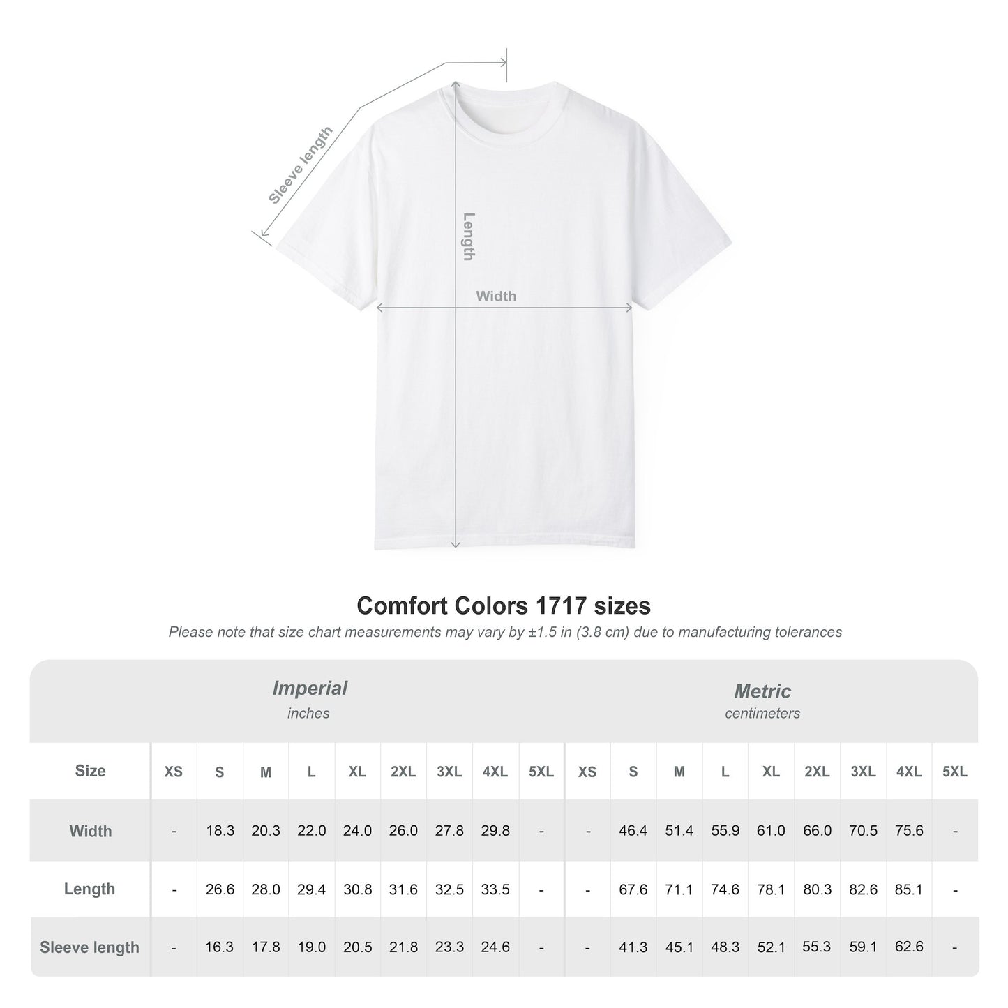 Cape May Beach - Comfort Colors T-Shirt