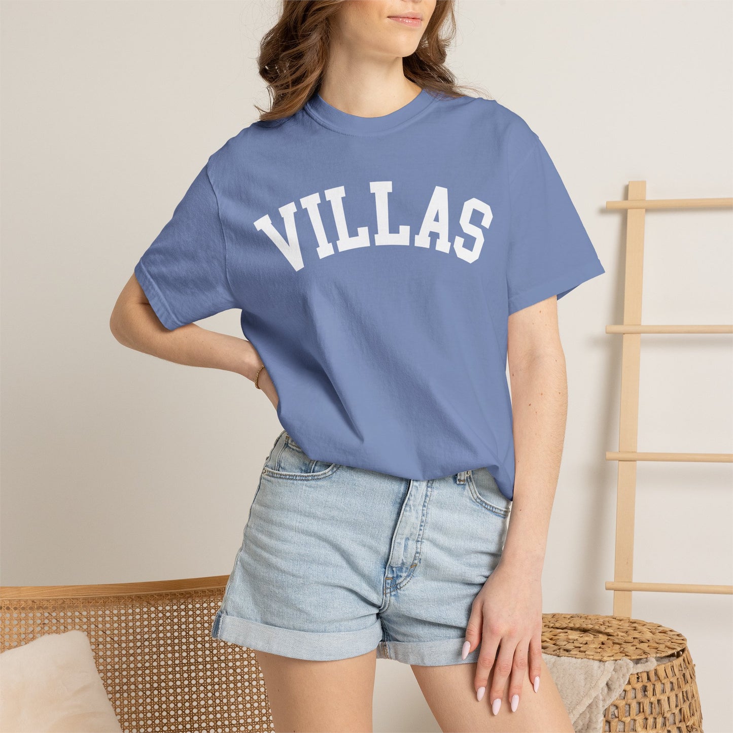 Villas Comfort Colors T-Shirt - Washed Denim