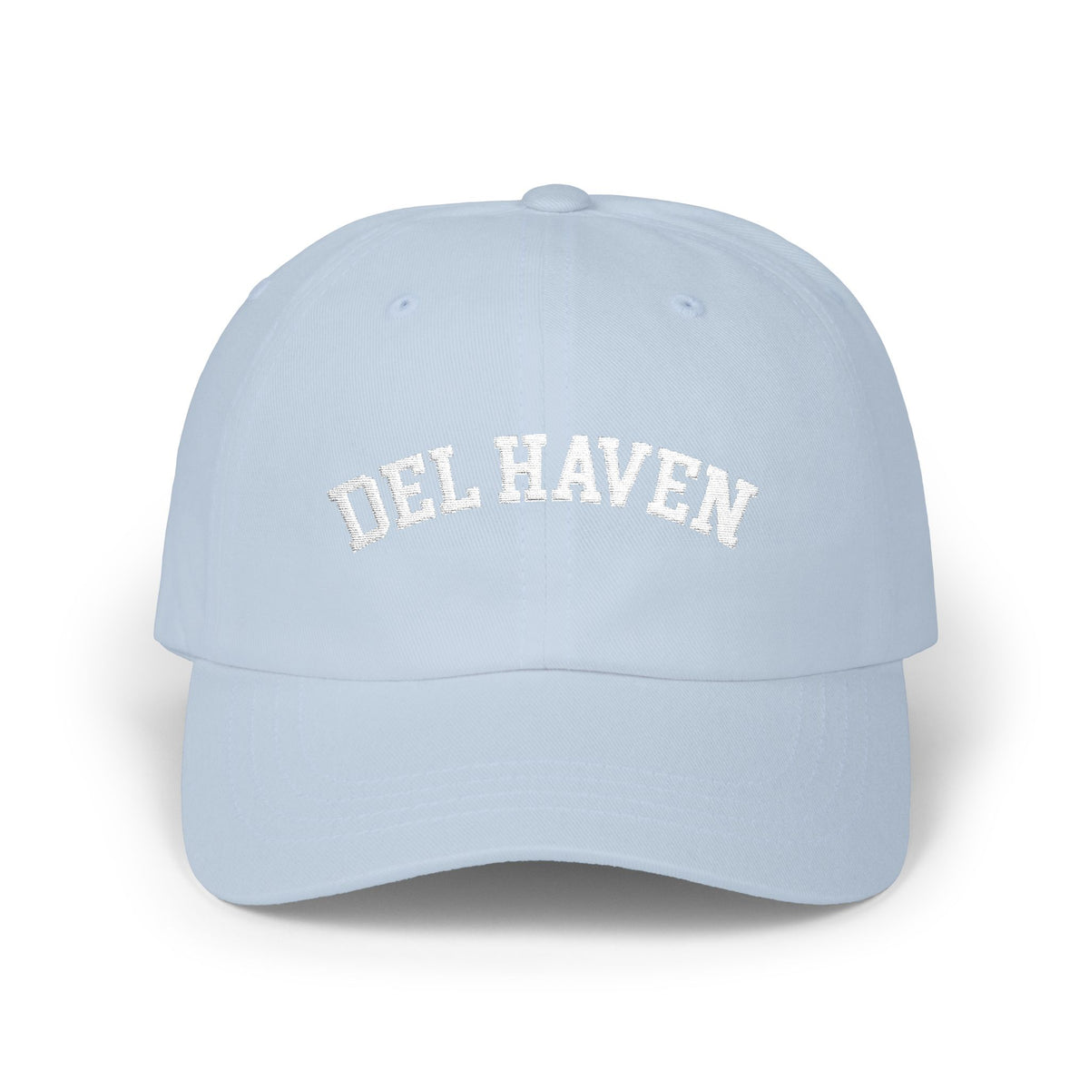 Del Haven - Embroidered Classic Baseball Hat - Black