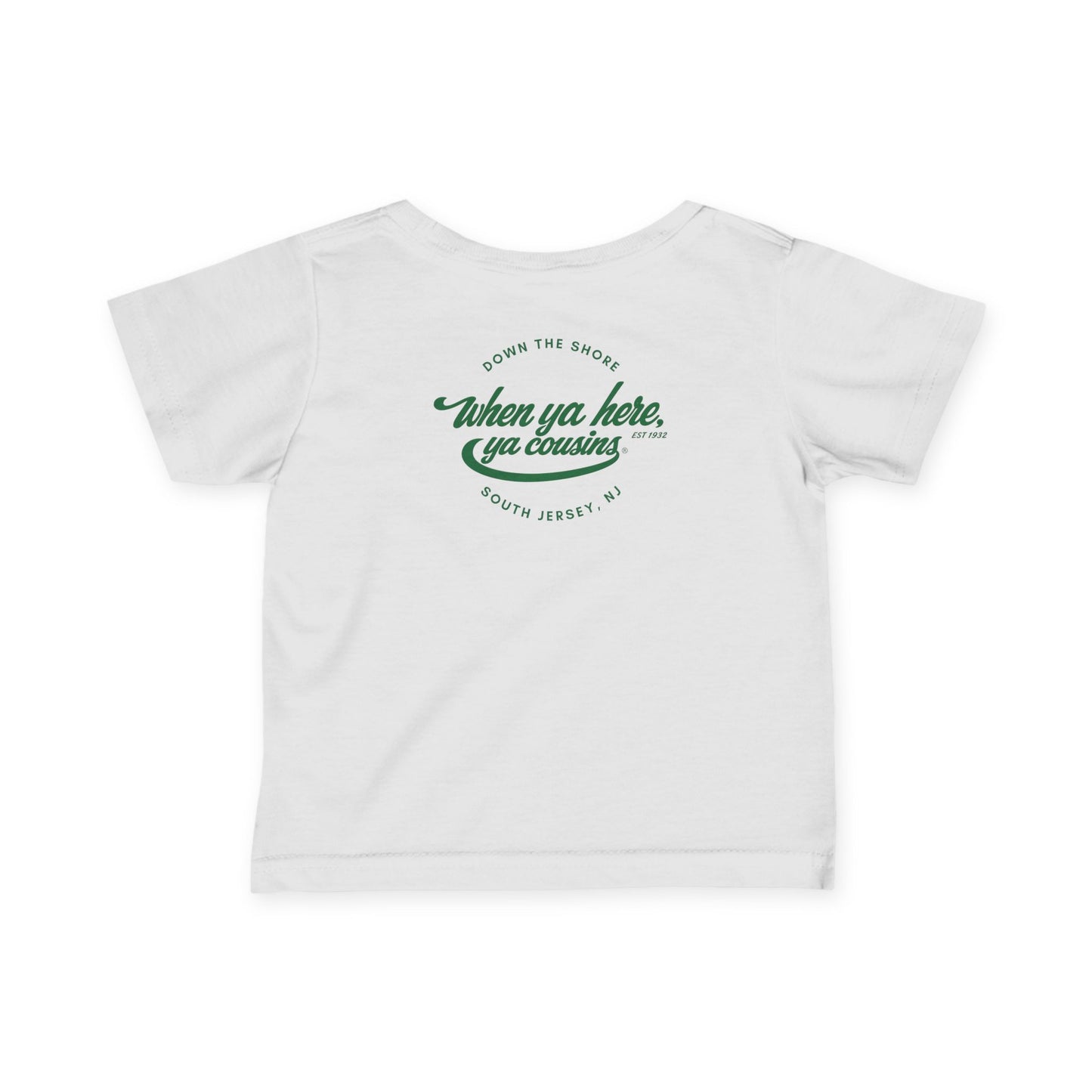 Infant Tee — 'When Ya Here, Ya Cousin' Jersey Baby T‑Shirt