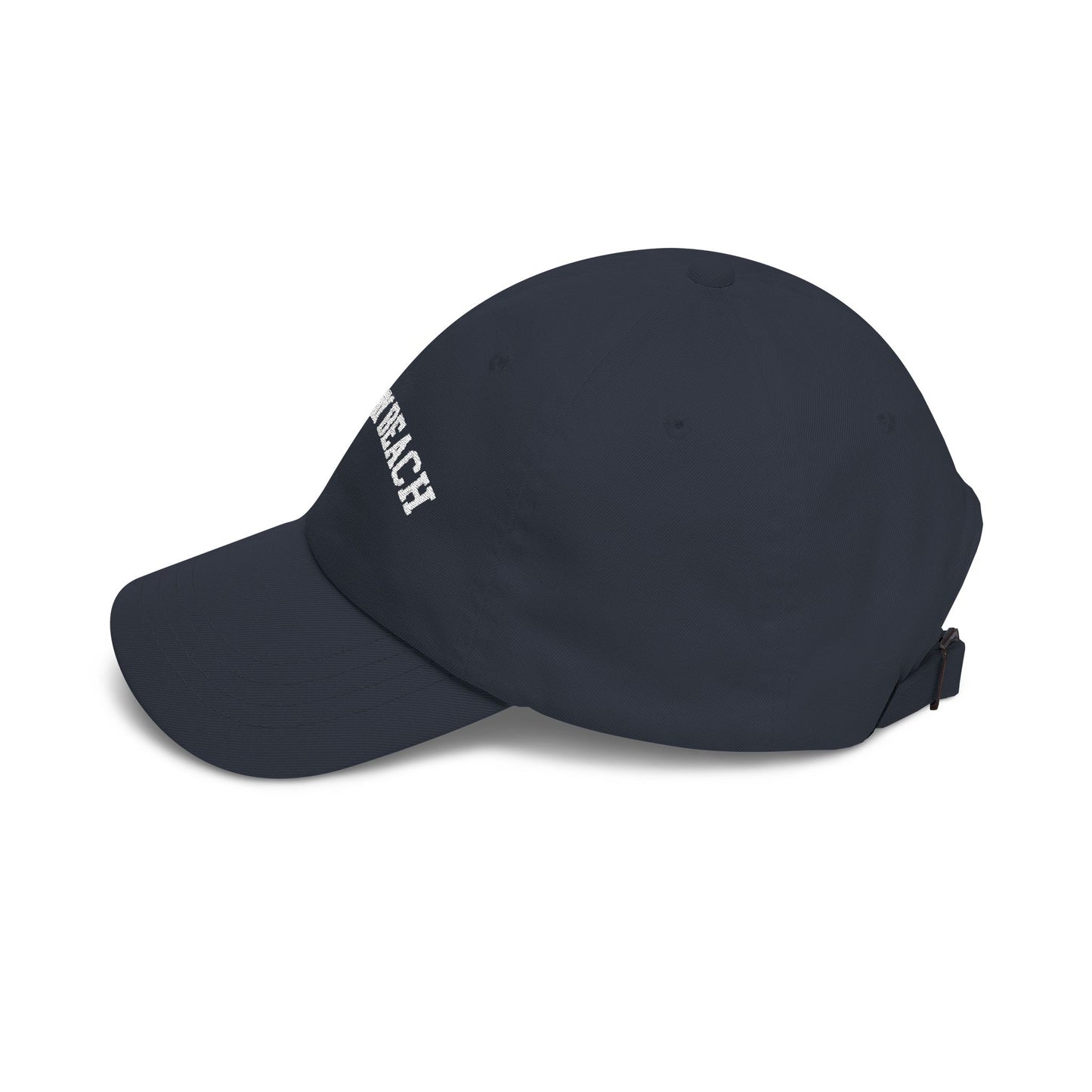 Cape May Beach - Embroidered Classic Baseball Hat - Black