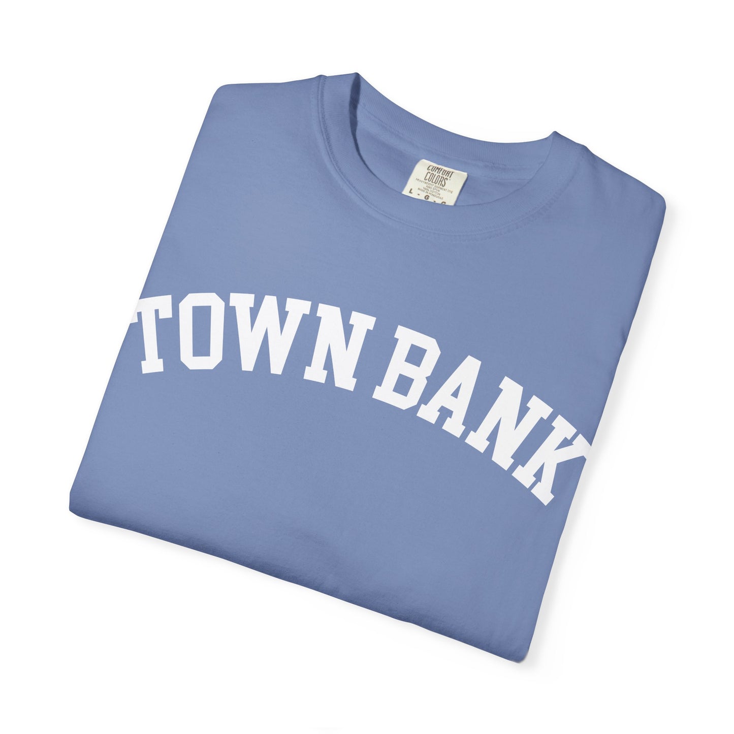 Town Bank Comfort Colors T-Shirt - Washed Denim