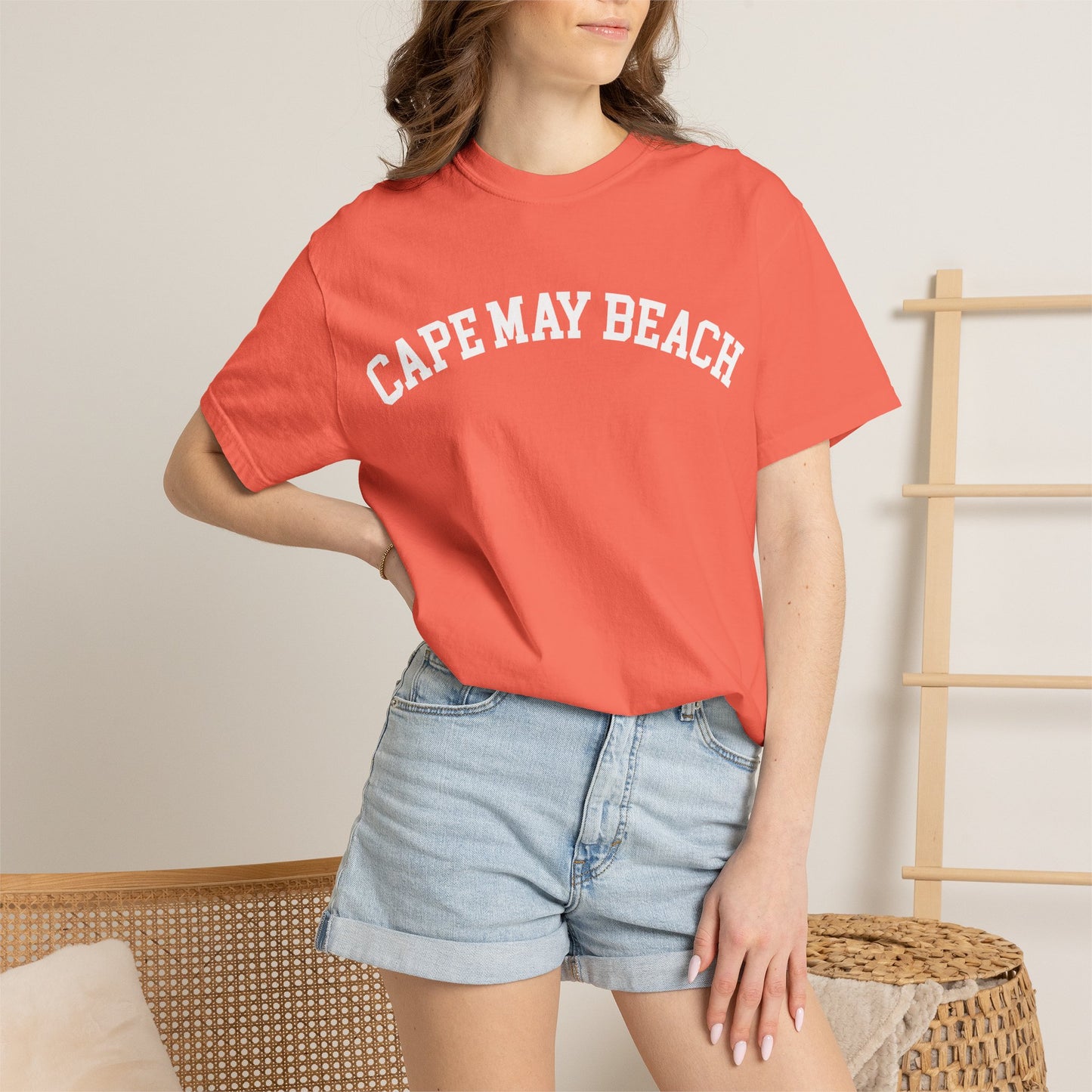 Cape May Beach - Comfort Colors T-Shirt