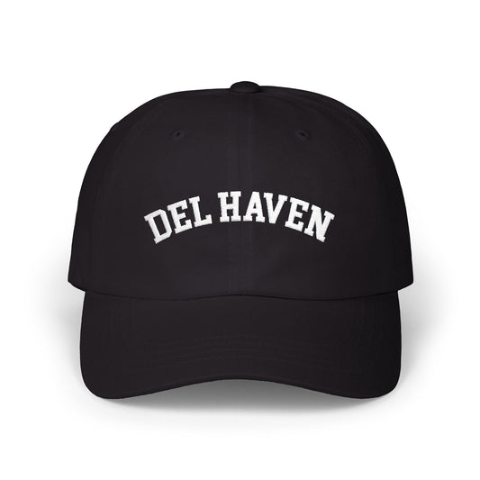 Del Haven - Embroidered Classic Baseball Hat - Black