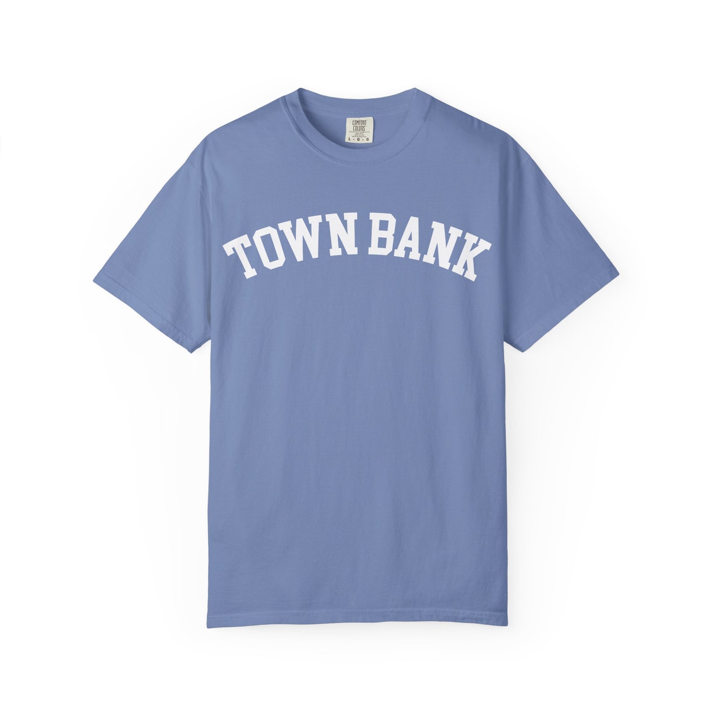 Town Bank Comfort Colors T-Shirt - Washed Denim